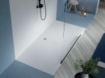 Receveur de douche, sur mesure : Largeur 120 à 300 cm x l. 70 à 150 cm. Bac à douche en résine Akrytan® anti glissant, finition misse, 10 couleurs, Livraison offerte et rapide